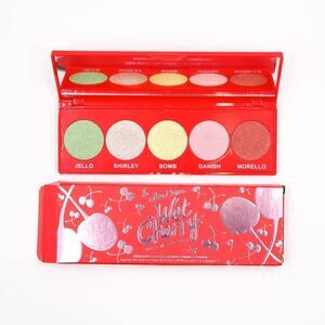 Lime crime wet cherry wild metallics eye palette full size NIB Eyeshadow Rare